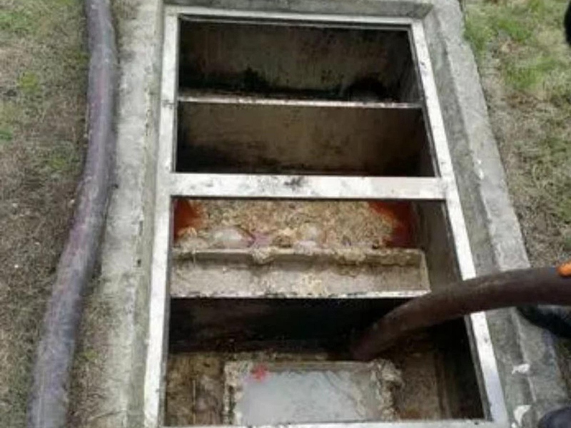 息烽隔油池清理