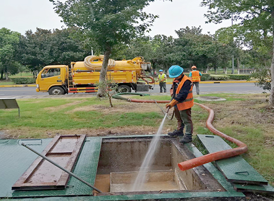 息烽化油池清理