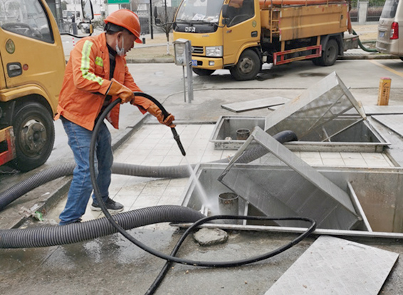 息烽隔油池清理